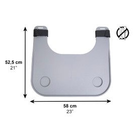 PEPE Mobility - Wheelchair Tray with Cup Holder, Removable and Easy-to-Fit Table for Adults