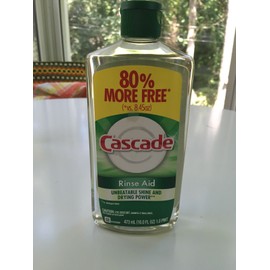 Cascade Rinse Aid Agent 16 Fl oz 1 Pint New Unopened NOS Dishwasher
