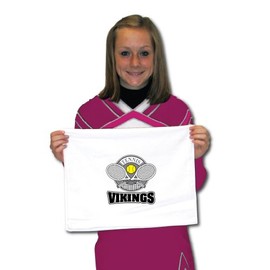 VictoryStore Towels - Viking Mascot Tennis Team Towels, Set of 15