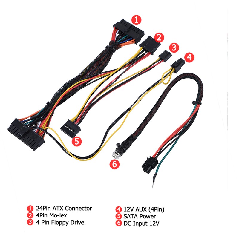 DC 12V 120W PSU Computer PC Power Supply Module with