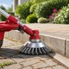 Steel Wire Weed Brush Trimmer Head for Garden Cleanup –