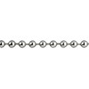 Premium Roller Blind Chrome Beaded Pull Chain - Continuous, 1.25