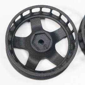 Soft Slim Wheel Type R Offset 5mm Diameter 52mm for RC Drift Made by 3D Printer