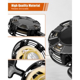 QAGGUM Recoil Starter Assembly Fit for Kohler 3000 SH255 SH265 SH270 5.5HP 6.5HP 196cc Series Engine, Pull Start Kit Replace 18-165-05-S 18 165 05 S 18 165 05-S