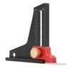 Height Gauge Aluminum Alloy Woodworking Saw Table Depth Measuring Ruler