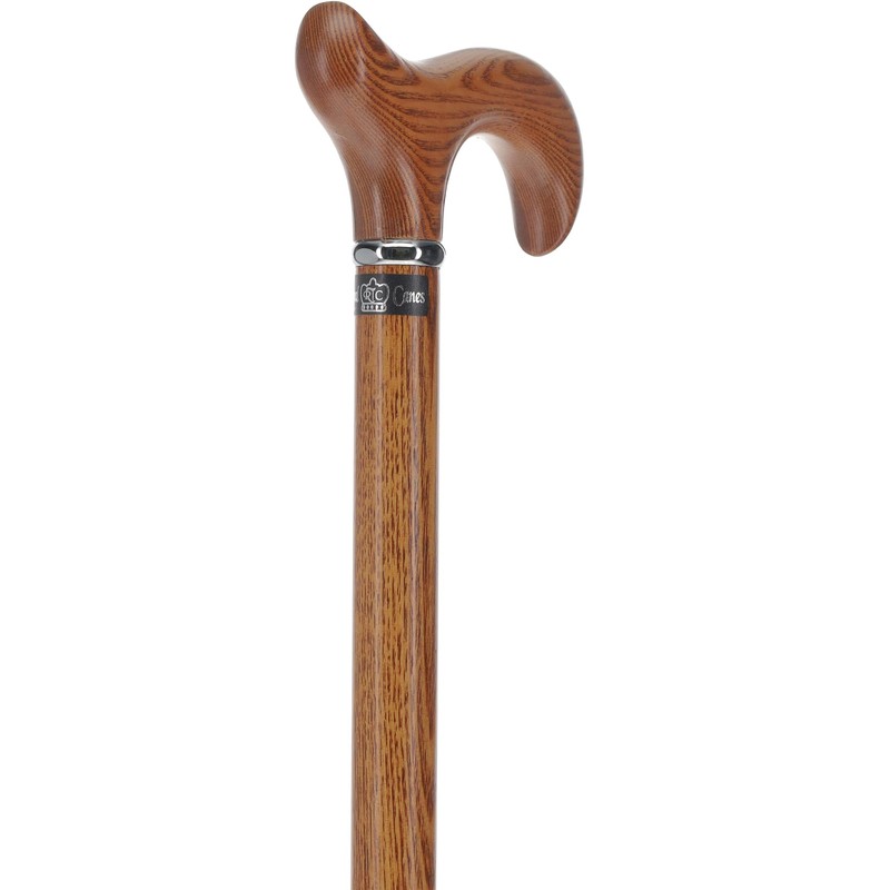 Royal RC Canes Extra Strong Espresso Ash Wood Walking Cane