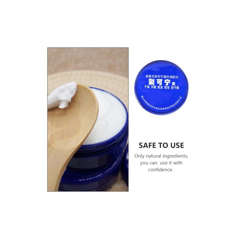 Tofficu Crema para Manos Secas 85g, Hidratante y Nutritiva, Azul