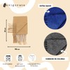 INVIGORATE, Bufanda de Hombre, Cómoda Caliente y a la Moda,