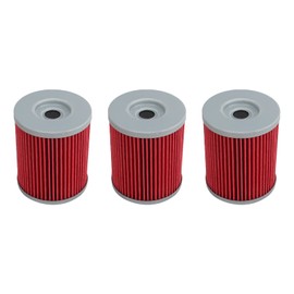 MOTOALL 3 Pcs Oil Filters for CAN-AM Outlander 330 400 450 500 570 650 800 850 1000 Replacement for 420256188 711256188 KN152 HF152