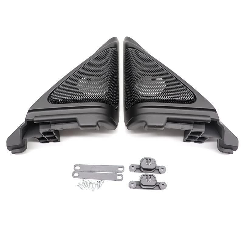 Front Door Pillar Tweeter Cover Trim Speaker Garnish Fit Replacement