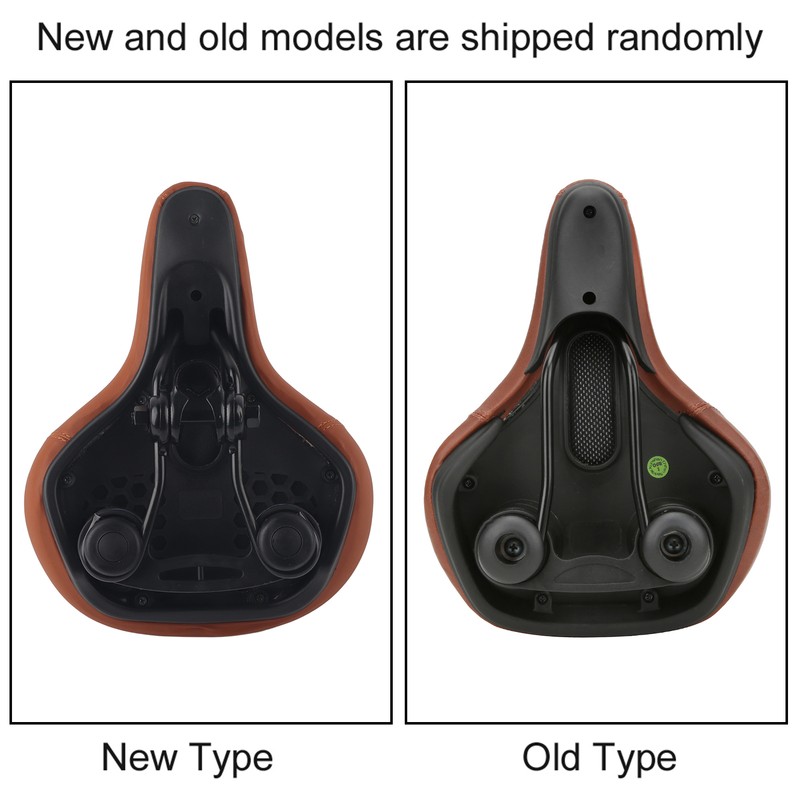 7010 PVC Leather Shock Absorption Bicycle Saddle Thicken Widen Cushion