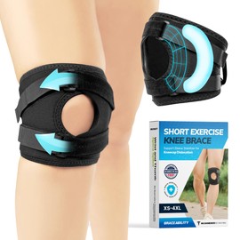 Sweat-Resistant Exercise Knee Brace for Working Out-4XL by BraceAbility