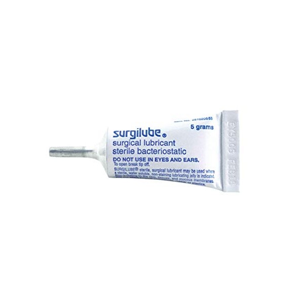 Surgilube; Surgical Lubricant 5g Tube. 144/bx
