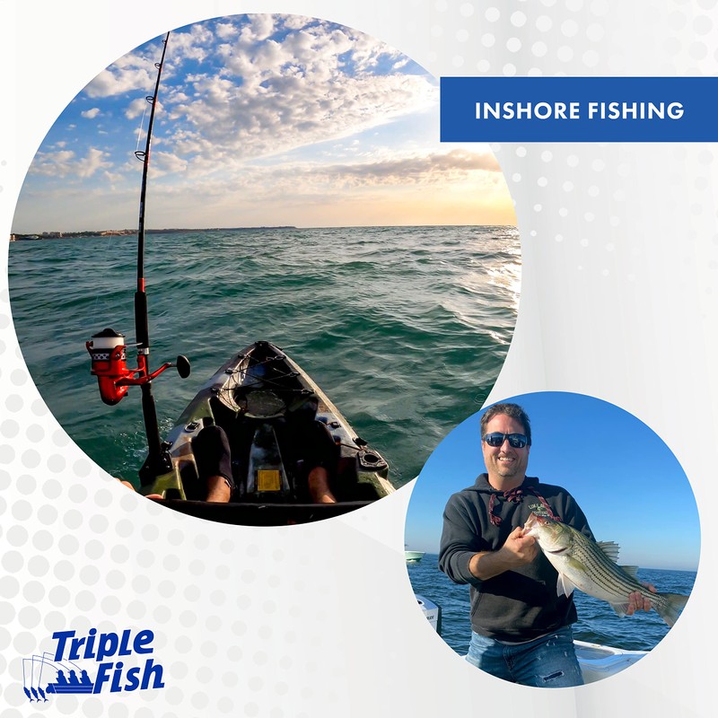 Triple Fish Monofilament Leader, 60 lb / 27.2 kg Test,