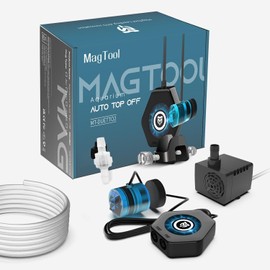 MagTool Aquarium Auto Top Off System, Upgraded Version Aquarium ATO with Dual Optical Sensor for Both Reef and Fresh Tanks(Duetto V2025)