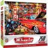 MasterPieces - Wheels - Retro Garage 750 Piece Jigsaw Puzzle