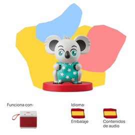 FABA Sound Character - The Hugs of the Good Night - Songs - Toy, Educational Content, Spanish, for Girls and Boys from 0 to 3 Years
