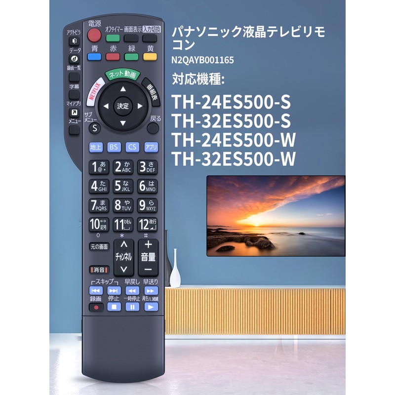 N2QAYB001165 for Panasonic Viera TV Remote Control VIERA Remote Control
