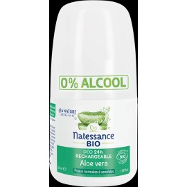 Natessance Aloe Vera Roll-on Deodorant , 50 ml
