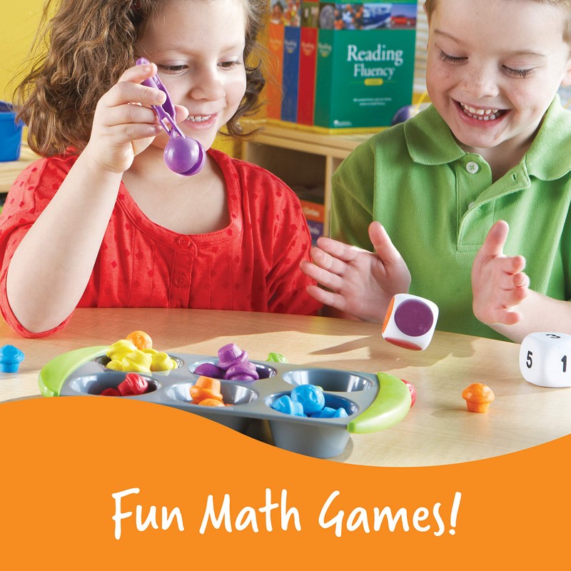 Learning Resources Mini Muffin Match Math Activity Set - 76