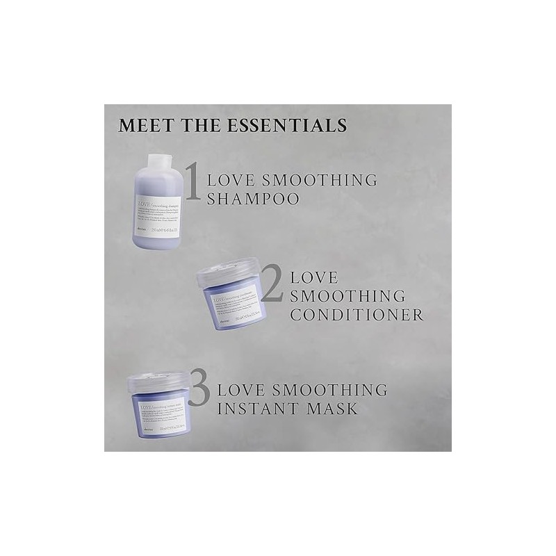 Davines LOVE Smoothing Shampoo | Shampoo Anti-frizz| 250 ml
