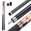 CROWN ME Carbon Fiber Pool Cue Stick 12.5mm Tip, Soft