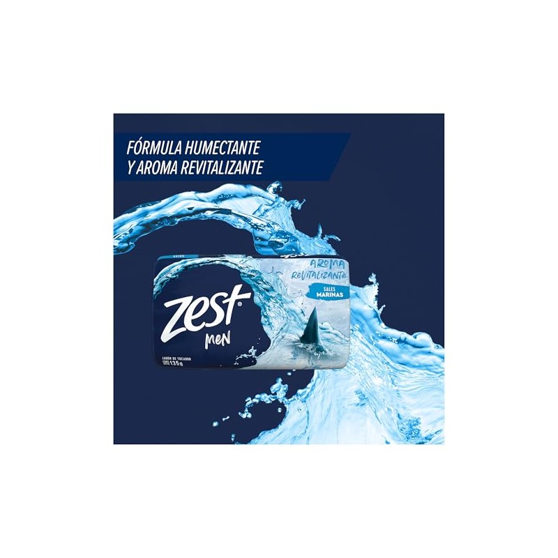 ZEST Jabón de tocador Hinojo y sales Marinas 135 g