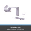 Kenney Fast Fit 5/8" No Measure Curtain Rod Brackets, Brushed