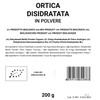 BONGIOVANNI Ortica Disidratata In Polvere 200G Bio - Superfood Naturale