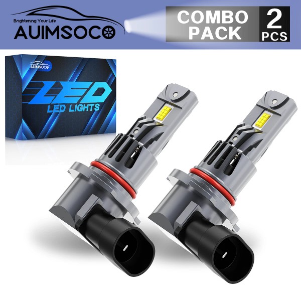AUIMSOCO 9006 HB4 LED Headlight High/Low Beam Kit Car Bulb