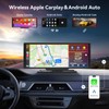 Carpeer Wireless Carplay Screen for Car, 10.26" Portable Car Play
