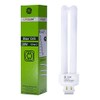 GE Lighting 12866 Quad Plug-in Dimmable Compact Fluorescent Bulb A