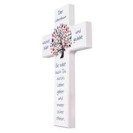 Fritz Cox Children's Set: Children's Cross Tree of Life with Baptism Letter
