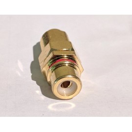 PHOENIX Lot of 2 PHOENIX GOLD WP-503 GOLD  WALL CONNECTOR JACK New  Free Ship