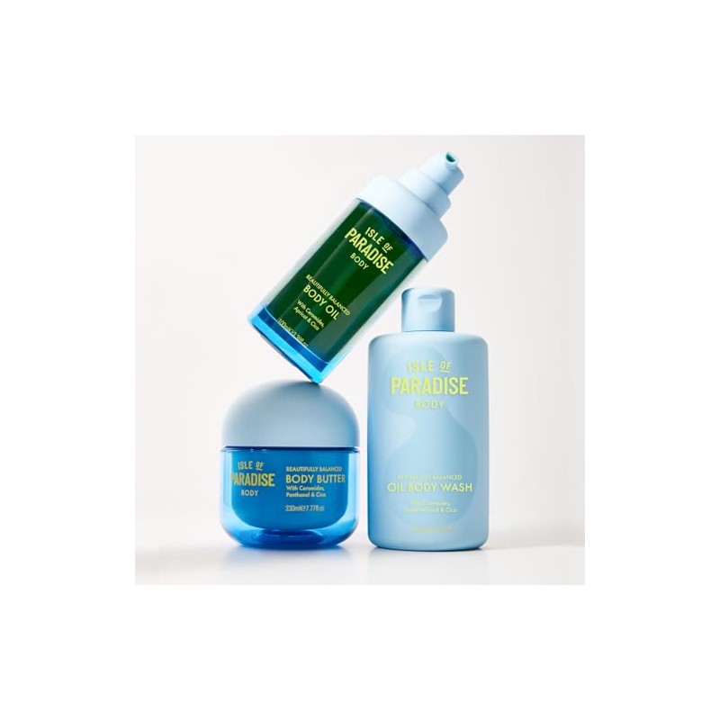 Isle Paradise Limpiador Aceite Equilibrado Una Piel Suave Tersa Gel