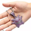 MIZETLI Cubana Cadena Dijes Gengar Hip Hop Collares Y Cadenas