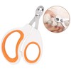 Vesslam Cat Nail Clippers with Circular Cut Hole -Avoid Over