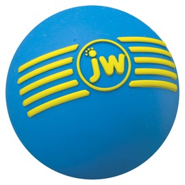 JW Pet Company Dog Toy Ice Squeeking Ball Medium Ride Blue