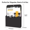 MoKo Magnetic Pen Holder, 2 Pack Magnetic Newspaper Holder Wall,