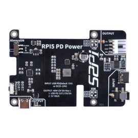 GeeekPi PD Power Expansion Board for Raspberry Pi 5 8GB 4GB, with Always-ON Switch, Automatic Startup and Manual Power Control Function
