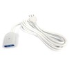 5 Metre Linear Double Pole Extension Lead with 16A-10A Plug