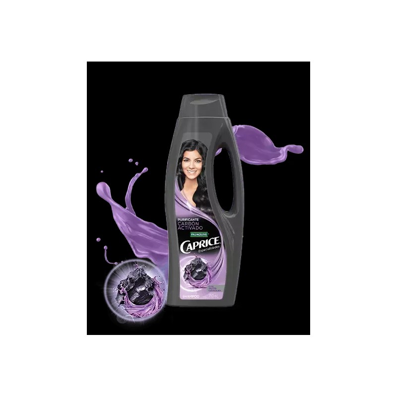 Palmolive Caprice Shampoo Purificante (Carbon Activado), 750ml