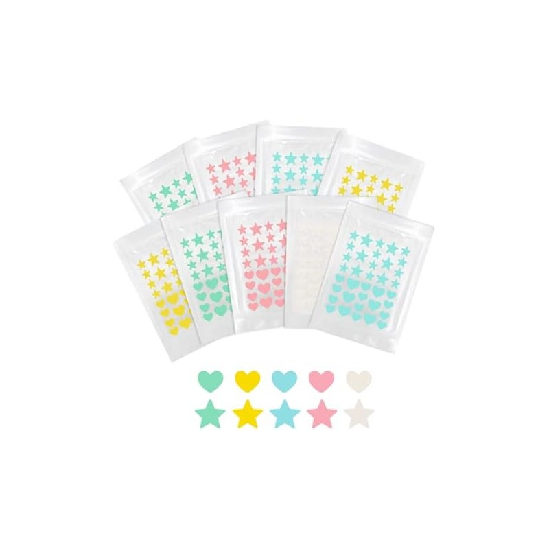 Parches Para Acné, Pimple Patch, 324 Parches Hidrocoloides para Espinillas