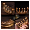 Coollooda Hair Comb, Half Moon Comb, Scalp Massage, Sandalwood Comb,