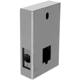 GB2020 Gate Lock Box for Double Keypad Mechanical Combination Lock，Steel Gate Box GB2020 for Metal Gates and Fence (NOT for Aluminum GATE) - 2 3/8" Inch 60mm Backset
