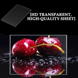 Pack of 12 Acrylic Sheets Square Acrylic Sheet Acrylic Sheets Transparent Acrylic Glass 1 mm Thick A4 Acrylic Sheets for Replacement Glass Photo Frame