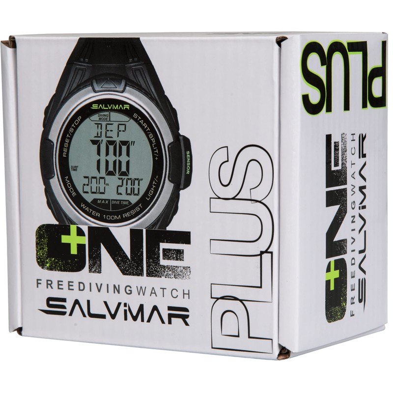 SALVIMAR One Plus Freediving Watch Unisex Adult Black