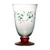 Pfaltzgraff Winterberry Holiday Goblets, Set of 4, 14 Ounce, Clear