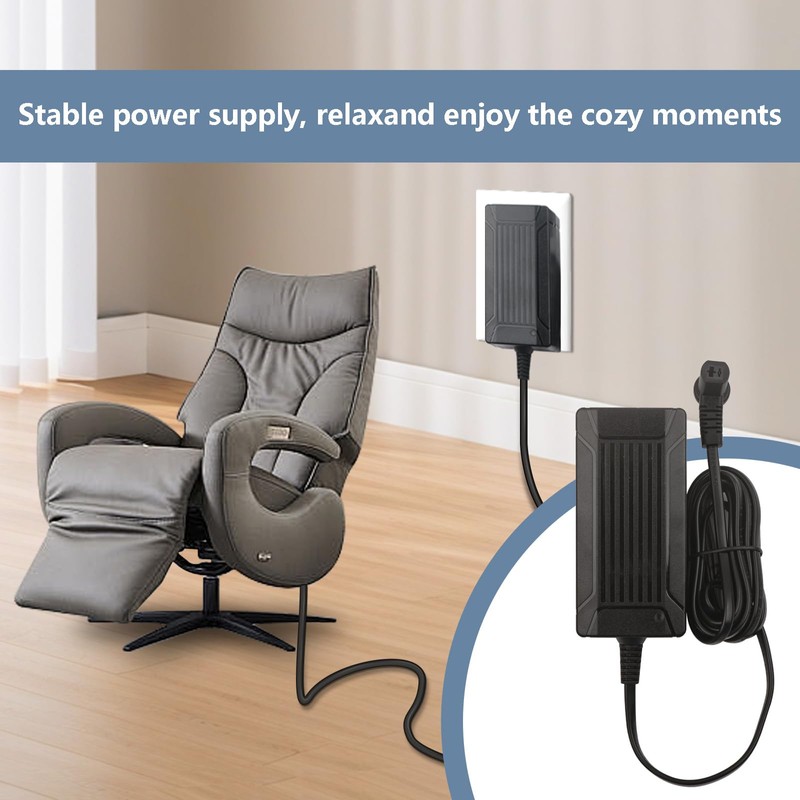 YXQZH Recliner Power Supply, 29V 2A Adaptor for Okin Lift