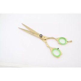 Luna Beauty Tijeras Profesionales Premium Barbero Peluquero 7'' Dorado